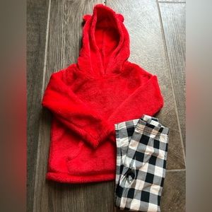 Carter's Two Piece Red Winter Outfit